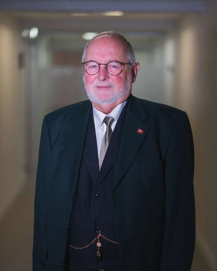 Portrætbillede af Knud Aage Jensen