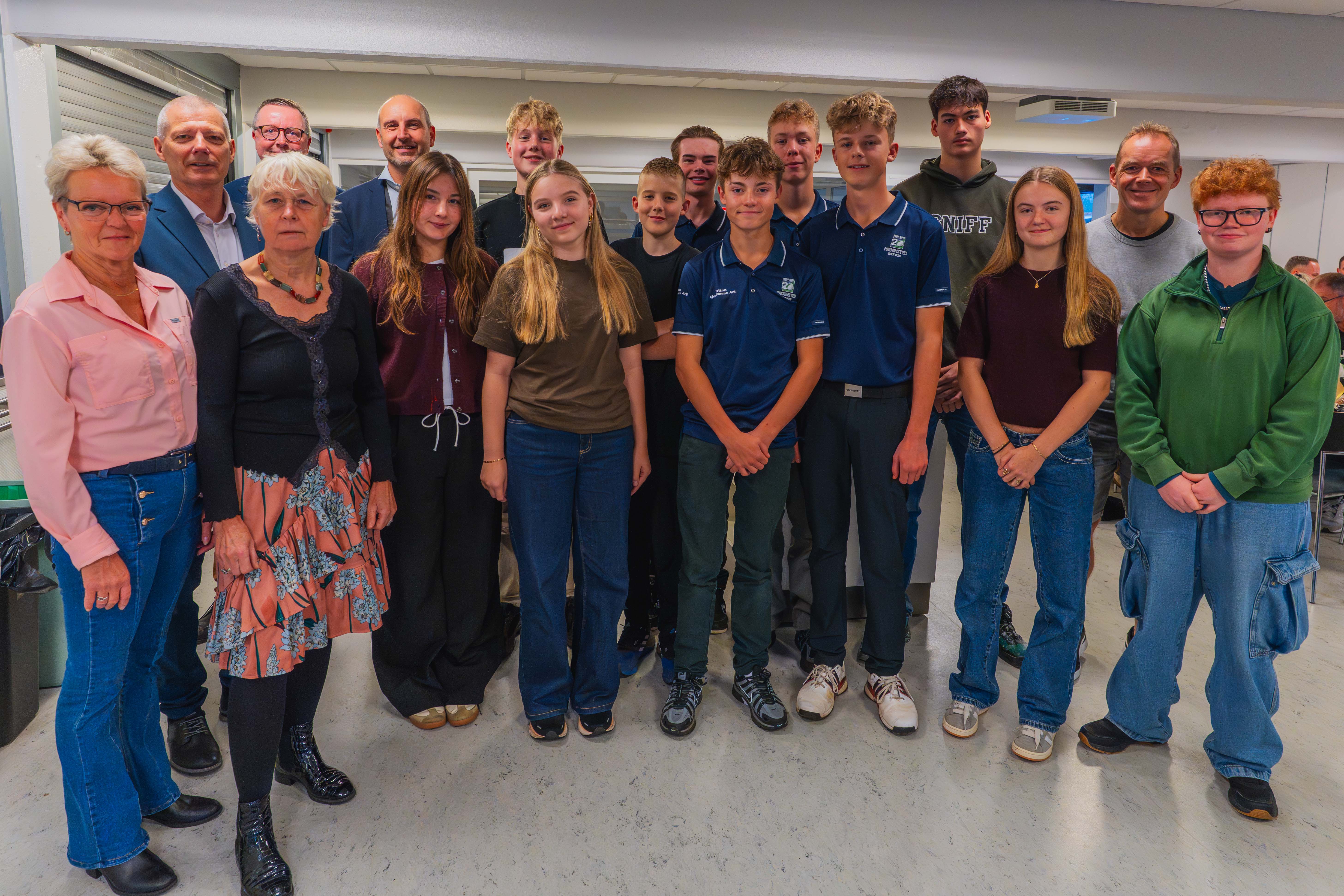 Personer der hædres for et vundet mesterskab