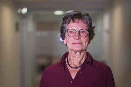 Portræt billede af Inga Larsen