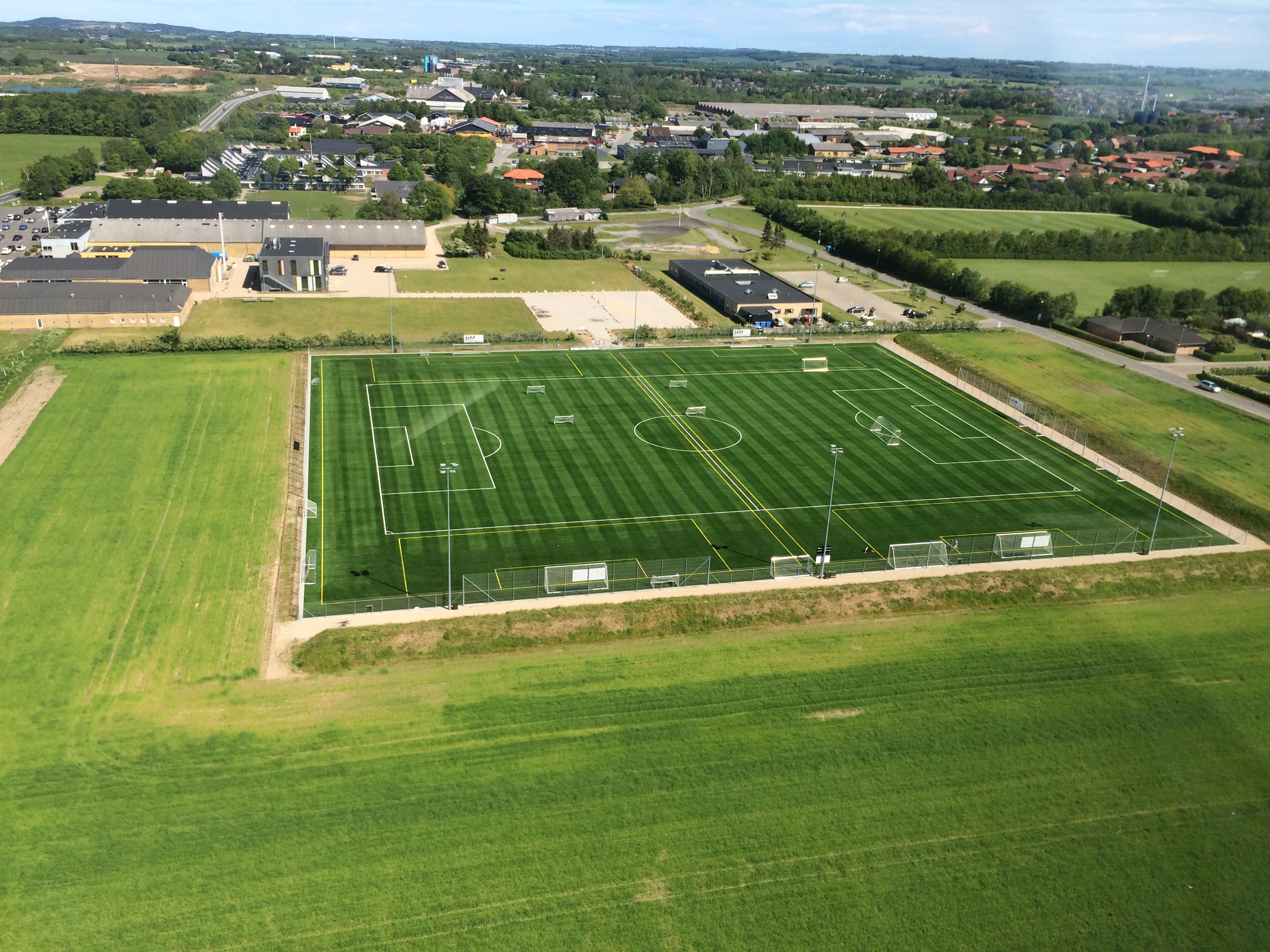 Kunstgræsanlægget i Hedensted